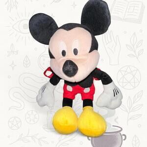 Official Disney Mickey Mouse Plush Mini Backpack 16” Licensed Character Bag